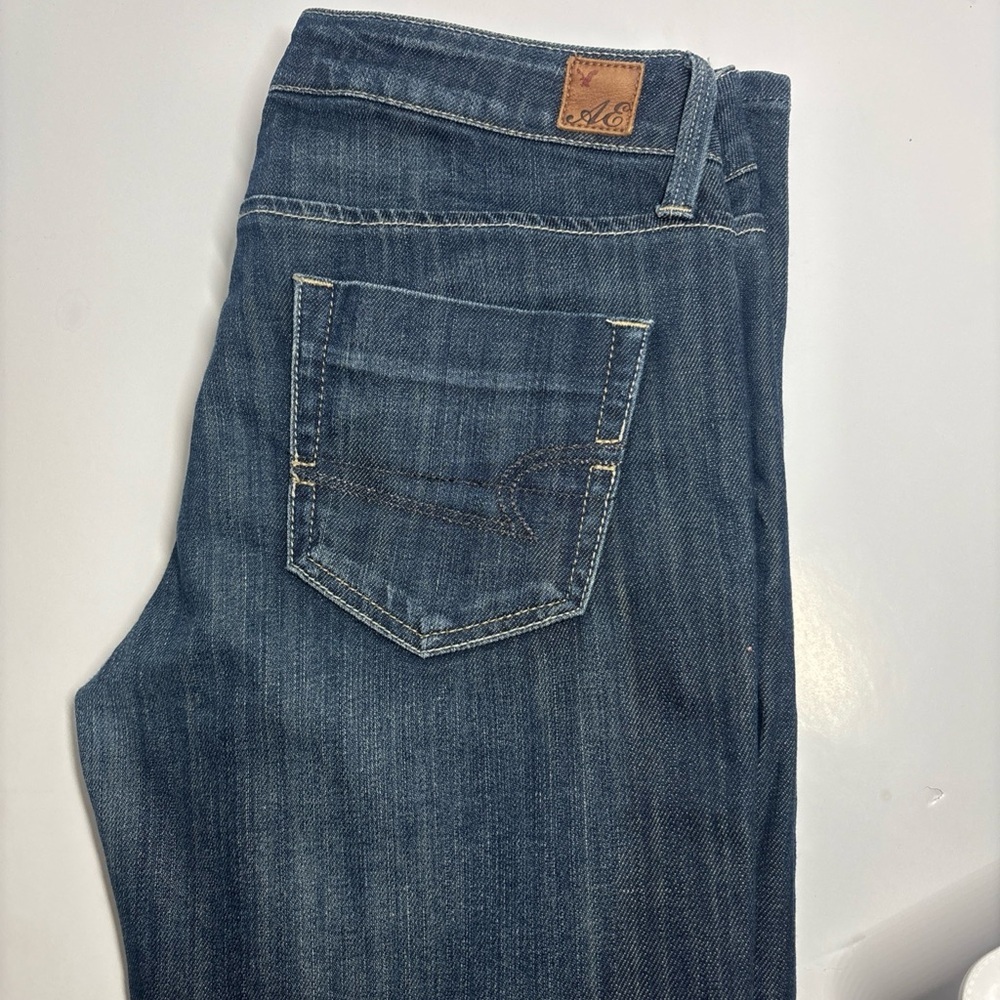 American Eagle Outfitters Women's Blue Jeans true Boot cut
